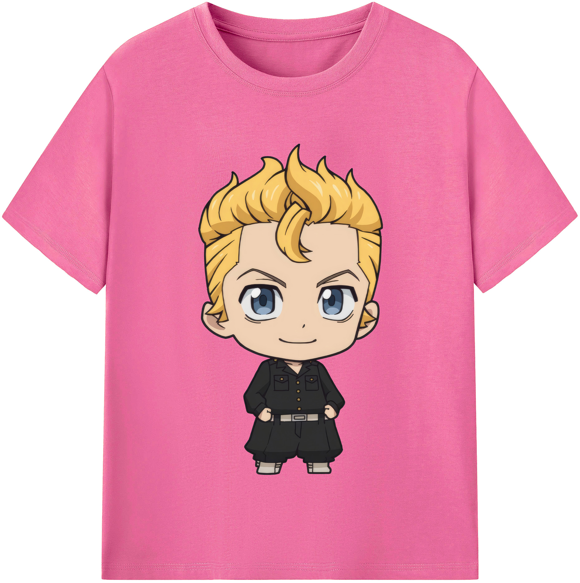（画像用） 東京リベンジャーズ Tokyo Revengers レディースカジュアルプリントTシャツ（綿100％）